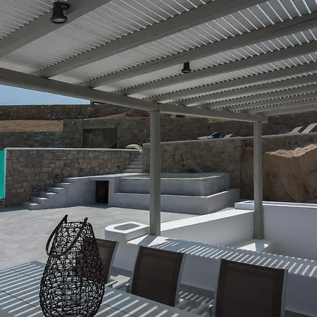 Sapphire 6bed With Pool And Hot Tub In Ornos (Mykonos)