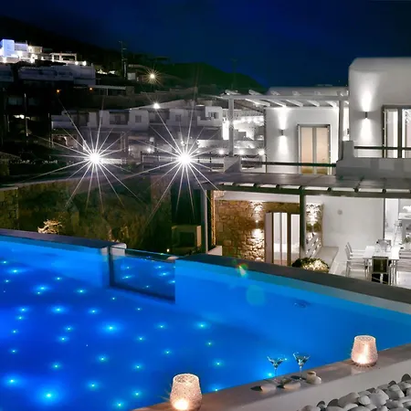 Sapphire 6bed With Pool And Hot Tub In Villa Ornos (Mykonos)