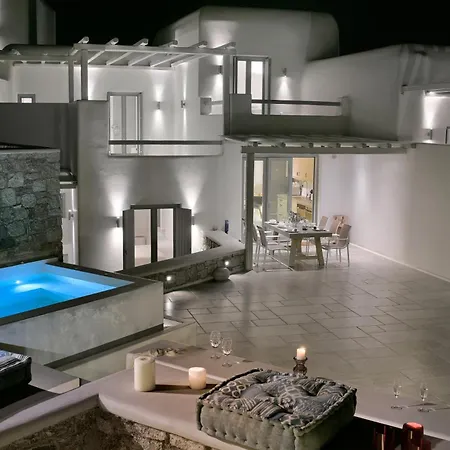 Sapphire 6bed With Pool And Hot Tub In Villa Ornos (Mykonos)