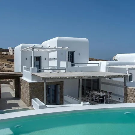 Sapphire 6bed With Pool And Hot Tub In Villa Ornos (Mykonos)