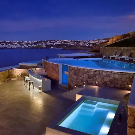 Sapphire 6bed With Pool And Hot Tub In Villa Ornos (Mykonos)